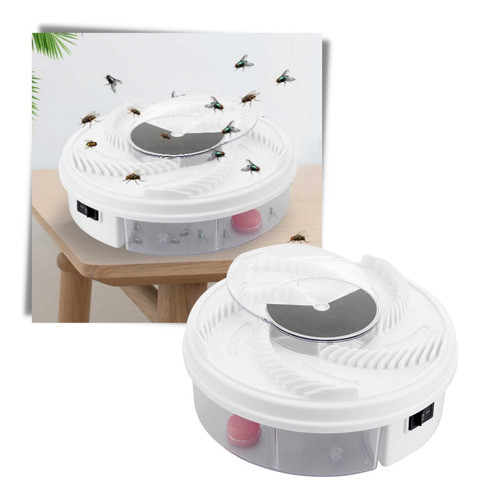 Trampa Giratoria Para Atrapar Moscas Sin Quimicos Calidad M® 0