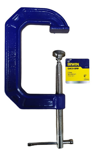 Prensa Tipo C De 4 Pulgadas Irwin Quick-grip - 225104zr 1