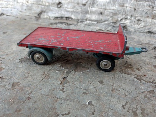 Antiguo Platform Trailer Corgi Toys Made In Gt. Britain 0