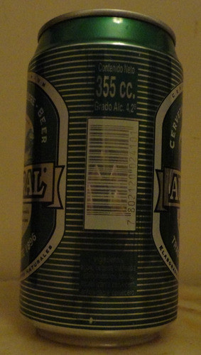 Lata Austral 355ml Chile, Vacía 1