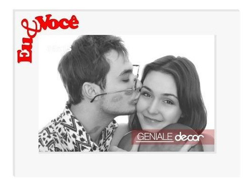 Porta Retrato Frases 10x15 Eu & Você Namorados H - Geniale 0