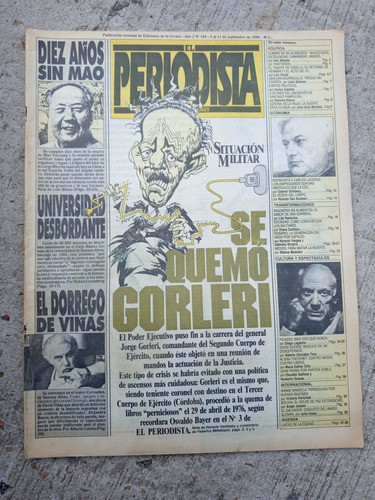 Diario Periodista De Bs As / N.104 / Año 1986 / Ed.la Urraca 0