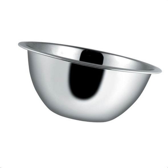 Bowl Inox 1,25 Lts Diámetro 20 Altura 7 Cms En Acero Mate 0