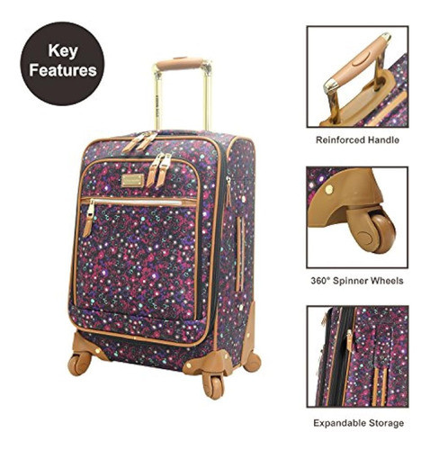 Colección De Equipaje De Diseñador Steve Madden - Maleta Liv 1