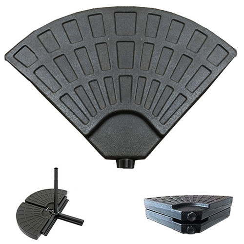 Set De 2 Bases Para Sombrilla De Pie Rellenable Agua Arena 0