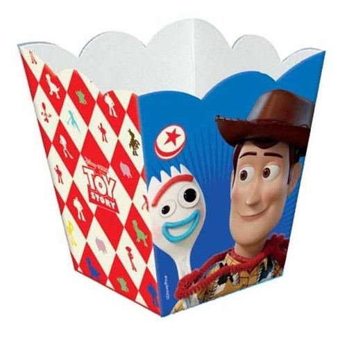 Pack X 6 Cajas Pochocleras Toy Story Original Cotillón 0
