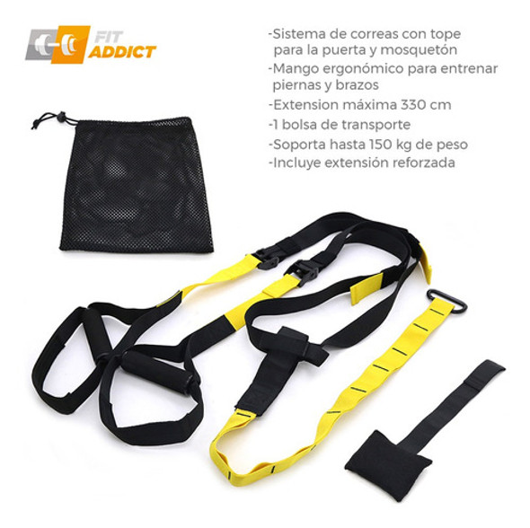 Set Banda Trx Funcional Extension Reforzada Bolsa Transporte 1