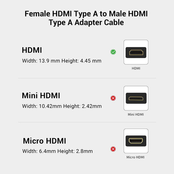 Adaptador Hdmi Hembra A Macho Smallrig Tipo A Ultra-slim 1 Adaptador Hdmi Hembra A Macho Smallrig Tipo A Ultra-slim 1