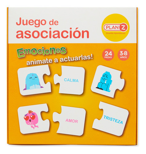 Juego De Mesa Didactico Asociacion Emociones - Kidz Juguetes 0