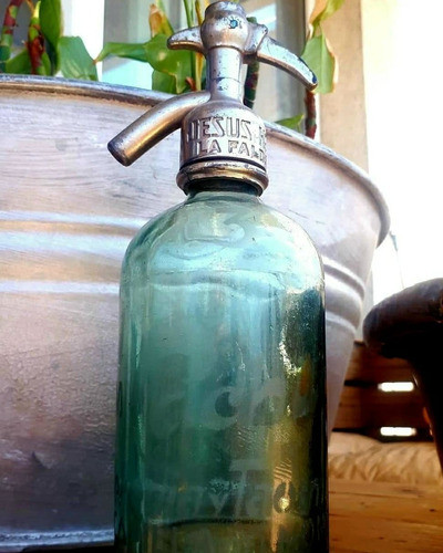 Antiguo Sifon Confitería De Colección 1/2 Lt. 0