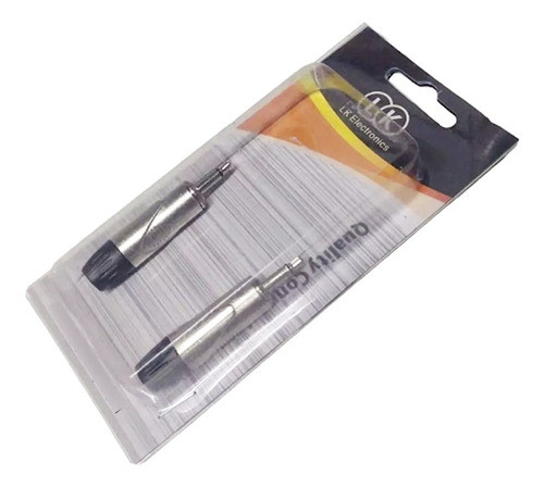 Fichas Conectores Miniplug Mono 3,5mm P/armar X2unid Lk 1