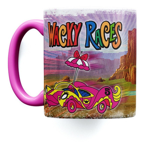 Taza Cerámica Penelope Autos Locos Wacky Races Ur Retro 1