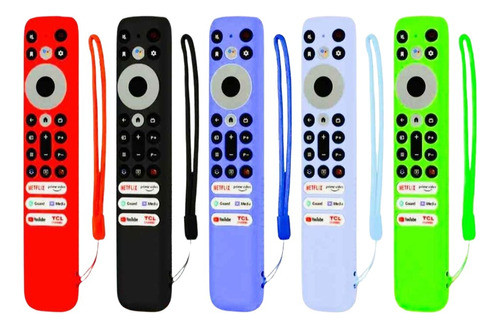 Funda Silicona Protectora Para Control Remoto Tcl Qled 0