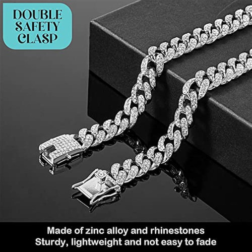 Tallew Diamond - Cadena De Metal Para Mascotas Con 1