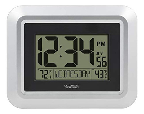La Crosse Technology 513-1918s-int Reloj De Pared Digital At 0