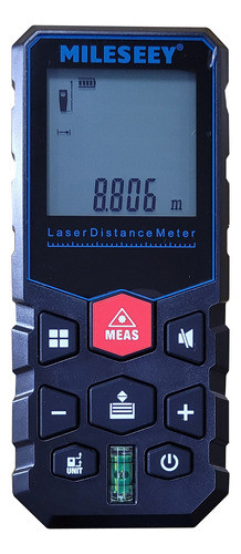 Medidor De Distancia Laser Hasta 50 Mts Mileseey 0