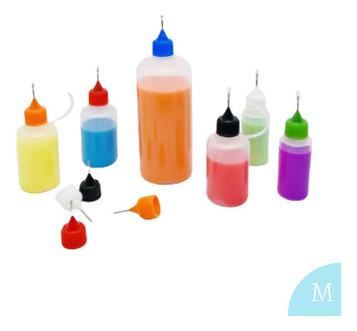 Kit 4 Aplicadores Punta Fija 20, 30, 50, 60 Ml 1