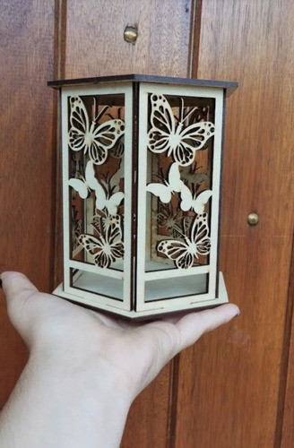 Centros De Mesa Fanal Mariposa En Fibrofácil 1