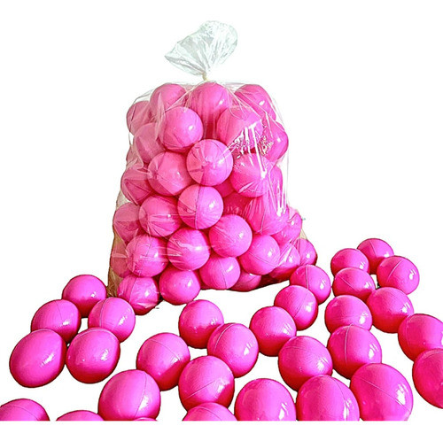 25 Bolinhas De Piscina Rosa Pink Barbie Menina Não Amassa 0