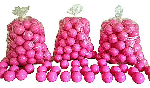 25 Bolinhas De Piscina Rosa Pink Barbie Menina Não Amassa 1