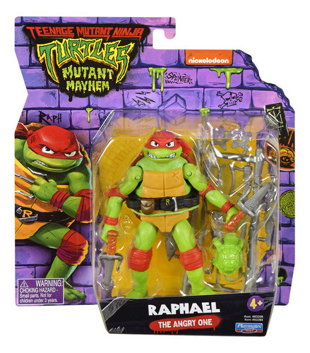 Tortugas Ninja Movie Rafael C/acc 10 Cm Int 83269 0