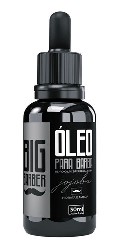 Óleo Para Barba Big Barber 30ml Beard Oil Pacote Com 6 Unida 1