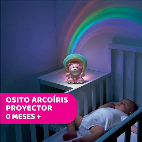 Osito Musical Juego Juguete Luz De Noche Cuarto Del Bebe 1