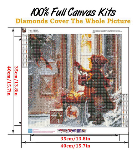 Kit De Pintura De Diamantes Motivos Navideños Estilo 1 1