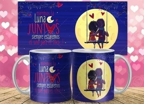 20 Plantillas Sublimación Tazas / Día De Los Enamorados 0