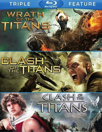 Blu-ray Clash Of The Titans / Furia De Titanes / 3 Films 0