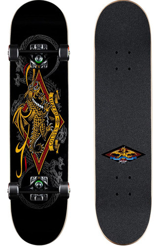 Powell Golden Dragon Diamond Dragon 3 Skateboard Completo 0