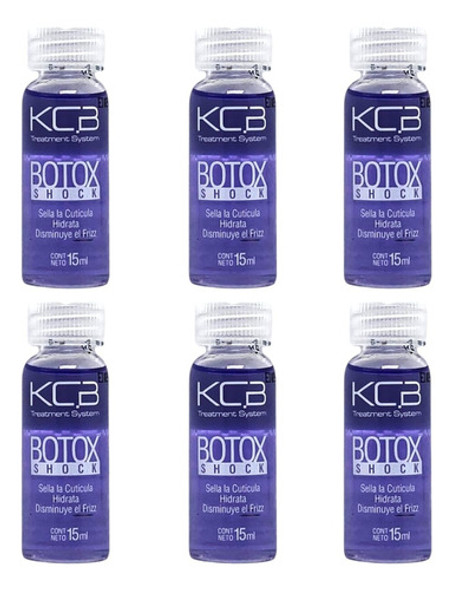 Ampolla Botox Shock Kcb X6 Unds Ácido Hialuronico 0 Ampolla Botox Shock Kcb X6 Unds Ácido Hialuronico 0