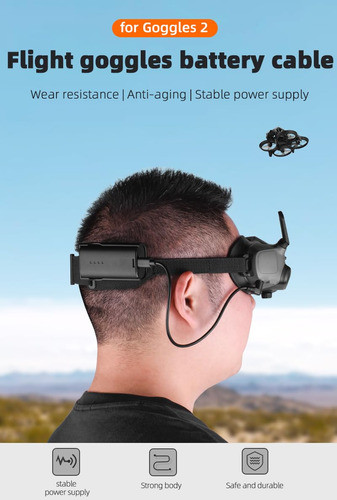Cable De Alimentacion De Bateria A Gafas Dji Avata 2 1