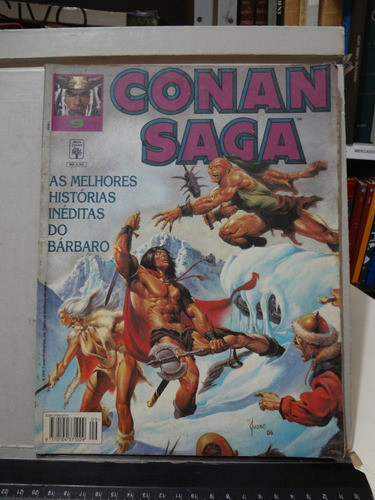 Gibi Hqs Conan Saga Nº 9 Ernie Chan 1995 0