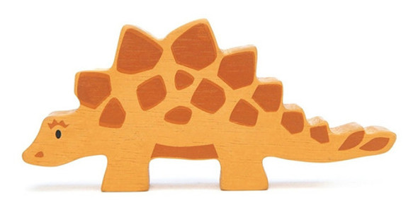 Juguete Dinosaurio Estegosauros En Madera Para Niños Febo 0
