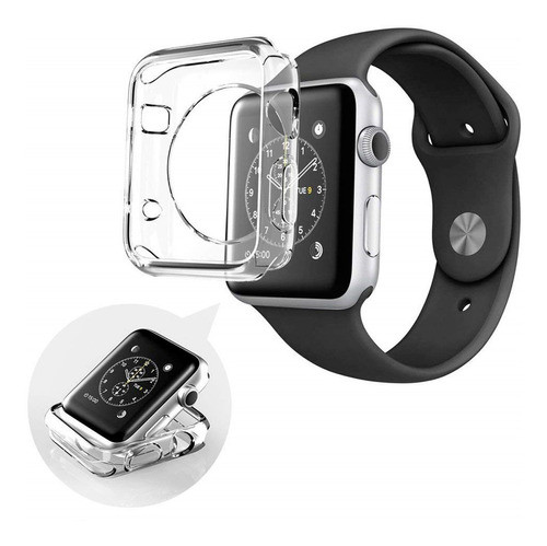 Funda Protectora Tpu Silicona Para Apple Watch 42 Mm 0