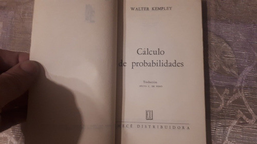 Calculo De Probabilidades - Walter Kempley - Septimo Circulo 1