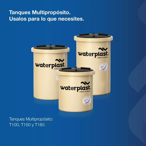 Kit Flotante 1/2 Tanque Tricapa Waterplast 180 Litros 1