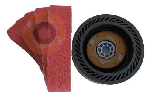 Polea Expansible 150mm Bandas Ceramica Estructurado 1