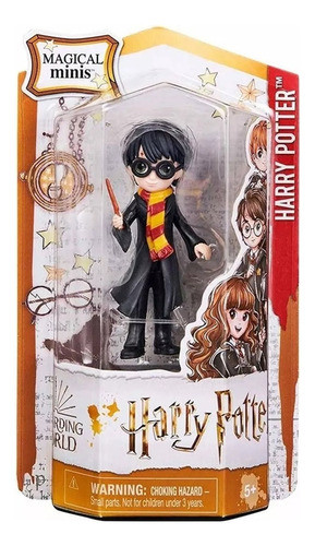 Figura Harry Potter C/ Varita Magical Minis Winzarding World 0