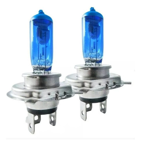 Lampadas Super Branca Parati G3 Farol Baixo Alto Xenon H4 1