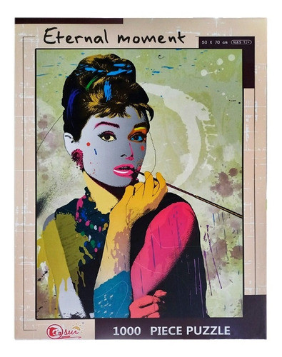 Puzzle 1000 Pzs Eternal Audrey Hepburn 88111 1763190 Shine 0