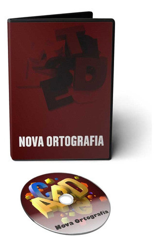 Curso Nova Ortografia Da Língua Portuguesa Em Dvd Videoaula 0