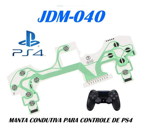 Película Manta Condutiva Controle Ps4 Jdm Jds 040 0