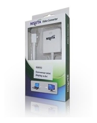 Adaptador De Mini Displayport M A Dvi-i H Nisuta Ns-midpdvbl 1