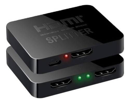 Splitter Hdmi Activo 1x2 Tv Led Lcd 3d 1080p Full Hd 4k X2k 0