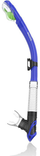 ~? Wacool Dry Top Snorkel Tube Cómoda Boquilla Válvula De Pu 0
