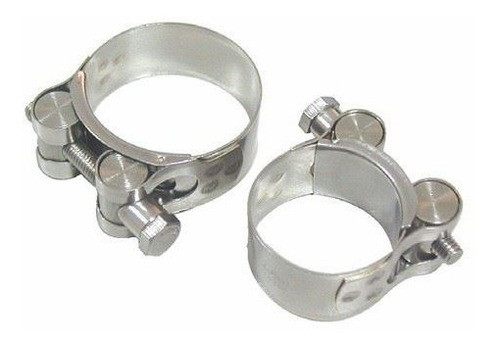 Abrazadera Pesada Inox. 24mm/ 122-130 0