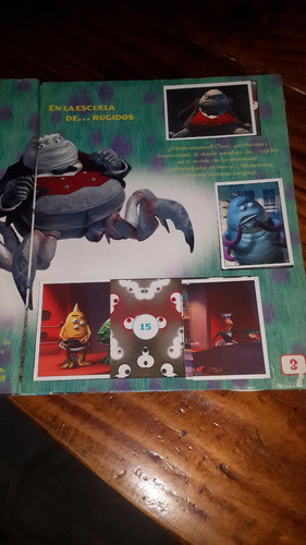 Album De Figuritas Monsters Inc Incompleto 1