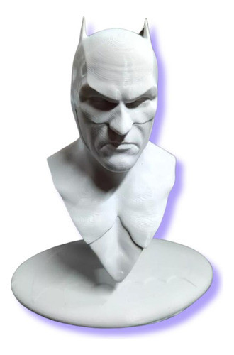 Busto Batman Mod2, 15cm De Altura, Color Blanco 0
